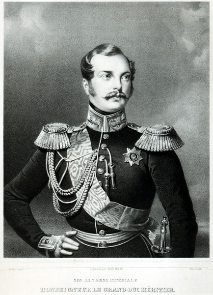 Alexander II (1818-81) of Russia from French School
