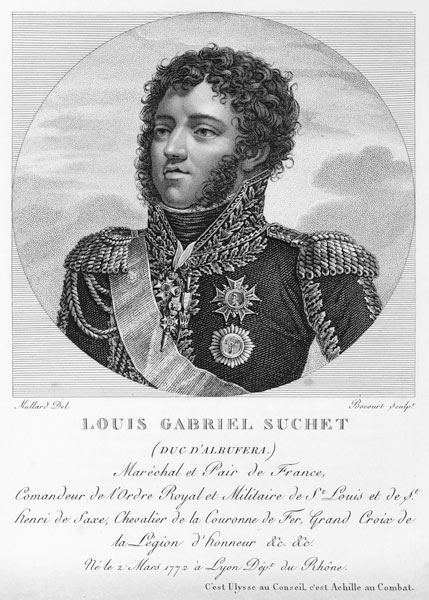Louis-Gabriel Suchet (1770-1826) Duke of Albufera and Marshal of France from French School