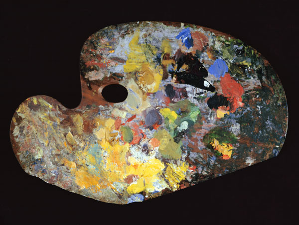 Monet's palette from French School