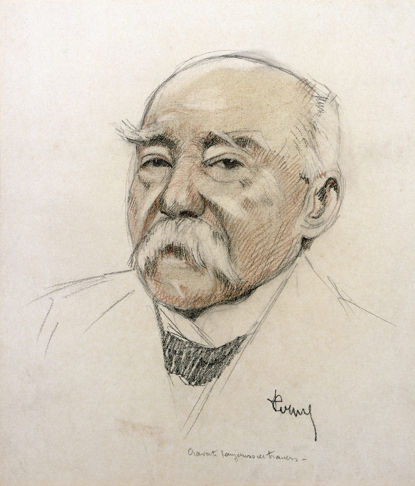 Portrait of Georges Clemenceau (1841-1929) from French School