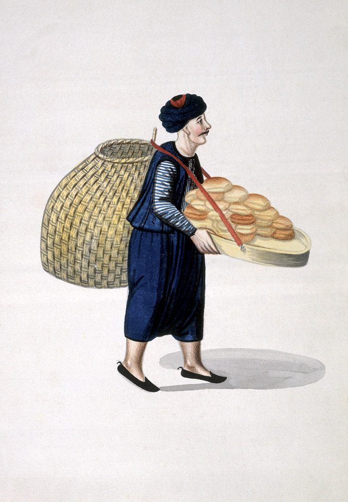 Street Vendor, Ottoman period from French School