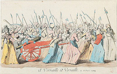 A Versailles, A Versailles'', March of the Women on Versailles, Paris, 5th October 1789 (see also 28 from French School