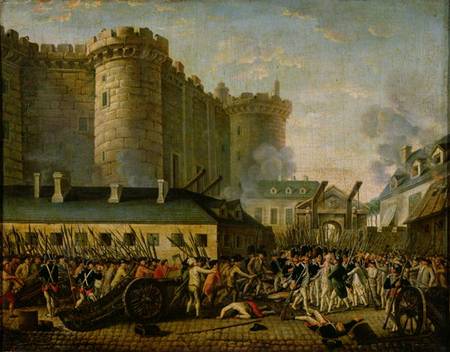 The Taking of the Bastille from French School