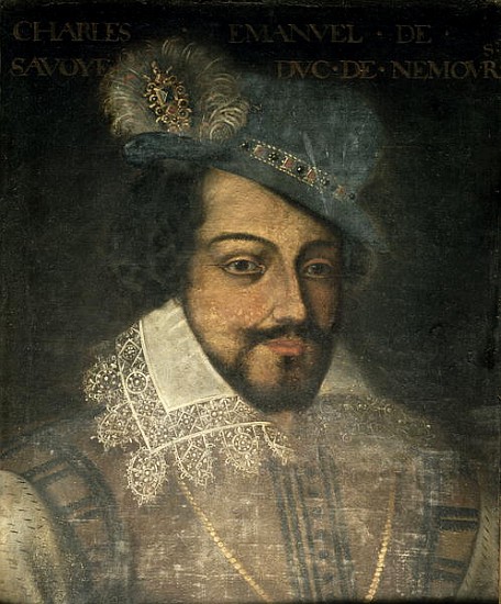 Charles Emmanuel of Savoy (1547-95) from French School