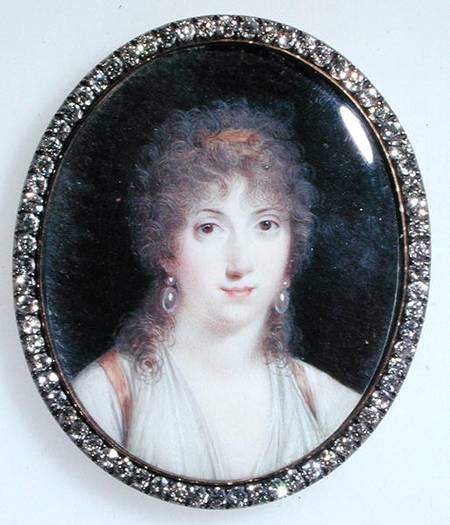 Henriette Lucy Dillon (1770-1853) Marquise de la Tour du Pin Gouvernet from French School