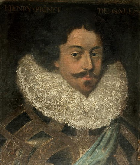 Henry (1594-1612), Prince of Wales from French School