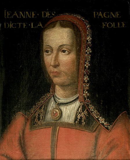 Joanna, Queen of Castile from French School