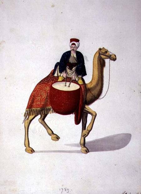 Kettle Drummer, Ottoman period from French School