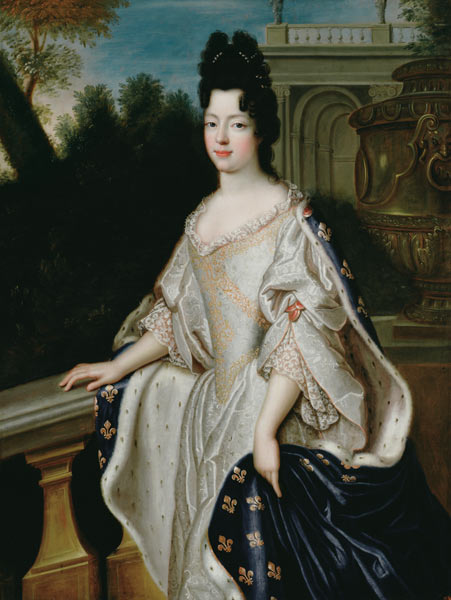 Marie-Adelaide de Savoie (1685-1712) Duchess of Burgundy from French School