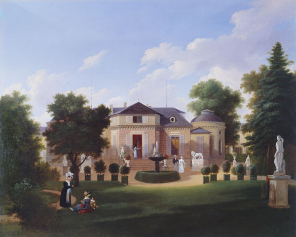 Pavilion of the Folie-Beaujon in Paris from French School