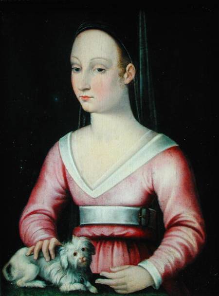 Portrait of Agnes Sorel from French School