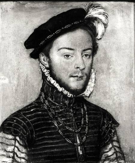 Portrait of Jacques de Savoie (1531-85) Duke of Nemours from French School