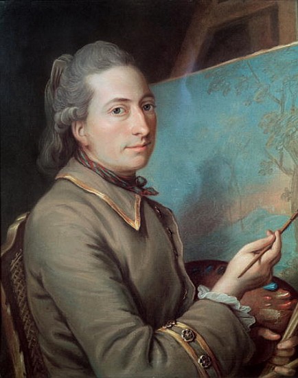 Portrait of Claude Dupin (1715-86) from French School