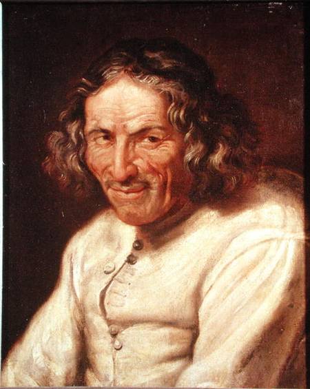 Portrait of Paul Scarron (1610-60) from French School