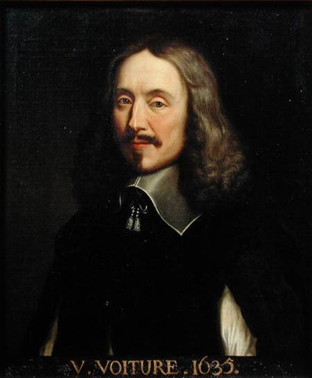 Portrait of Vincent Voiture (1598-1648) from French School