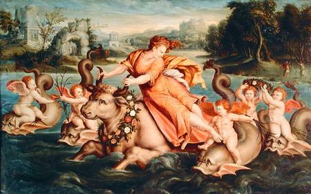 The Rape of Europa from French School
