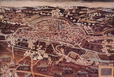 The Siege of Chartres in 1568 from French School