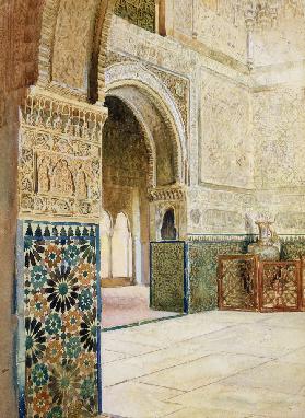 Interior of the Alhambra, Granada