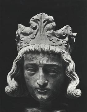 Clovis II (c.634-657), Merovingian Frankish king of Neustria and Burgundy (639-657), from Abbey of S