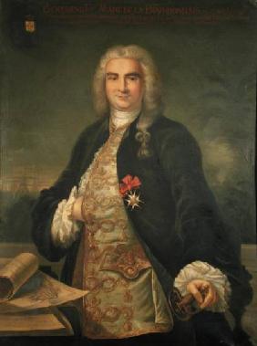 Portrait of Bertrand-Francois Mahe de la Bourdonnais (1699-1753)