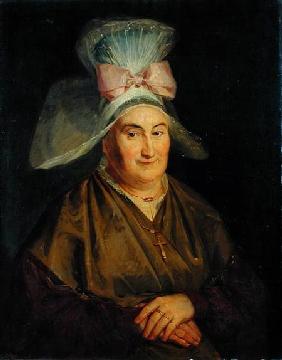 Portrait of a Woman with a Normandy Bonnet