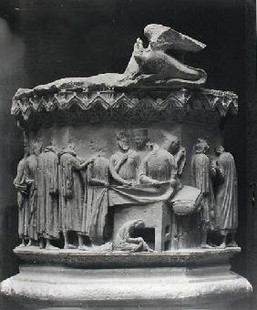 Relief depicting drapers