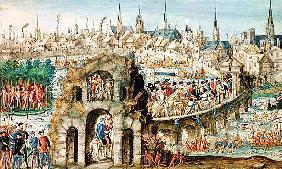 The Royal Entry Festival of Henri II (1519-59) into Rouen, 1st October 1550