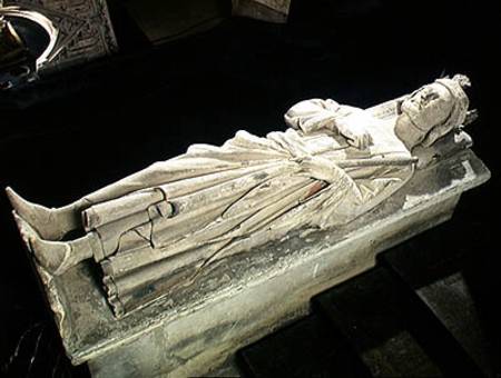 Tomb of Charles Martel (690-741) from French School