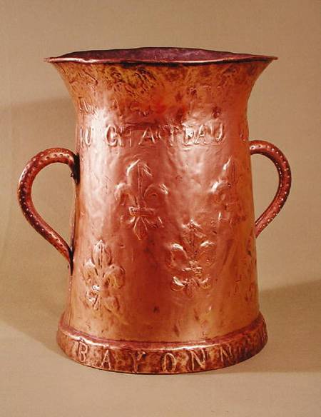 Vase, from Bayonne from French School