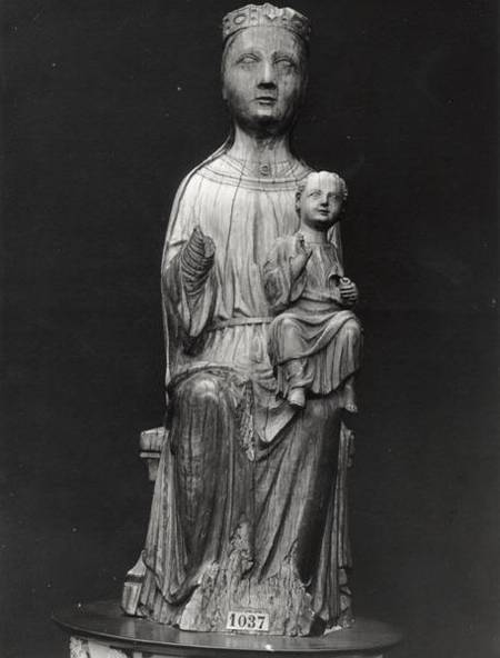Virgin and Child from French School