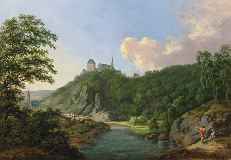 Schloß zu Hirschberg an der Saale im Voigtland from Friedrich Rauscher