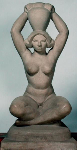 Jug Bearer, 1912 (stone)  from Friedrich Wield