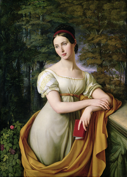 Agnes Rauch (1804-81) from Friedrich Wilhelm von Schadow
