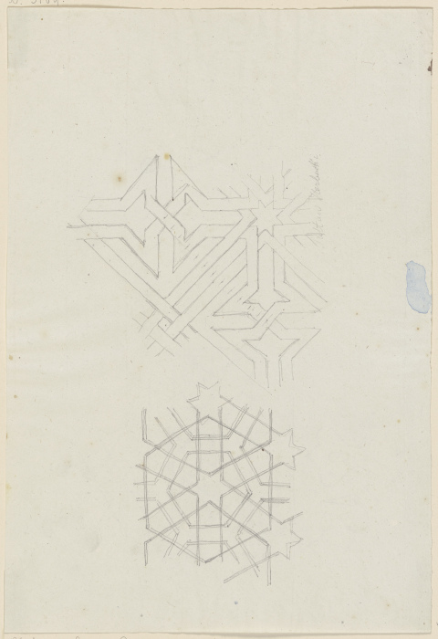 Geometrical pattern from Friedrich Maximilian Hessemer