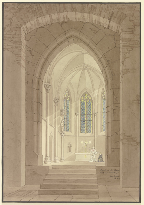 Kapelle in der Hospitalkirche zu Biedenkopf from Friedrich Maximilian Hessemer