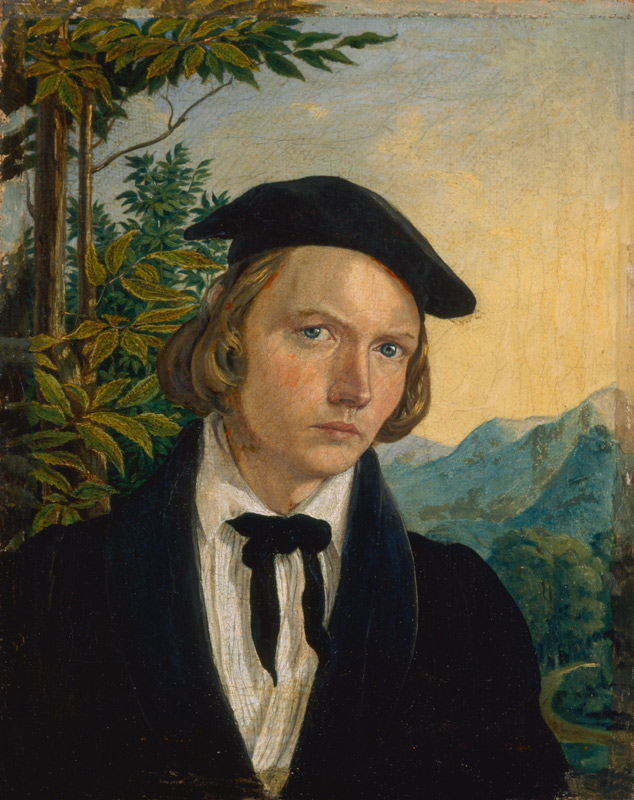 Self-portrait from Friedr.Ludwig Frhr.v. Maydell