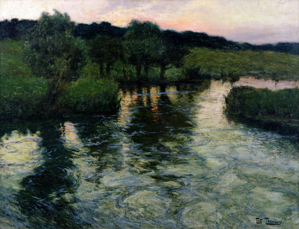Landscape with a River from Frits Thaulow