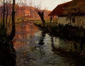 Mühlenbach. from Frits Thaulow