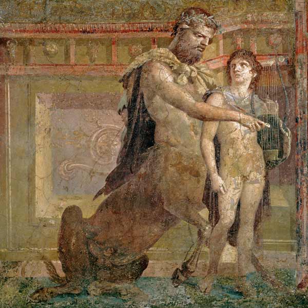 The Education of Achilles from from Herculaneum Chiron