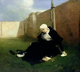 The Nun in the Cloister Garden