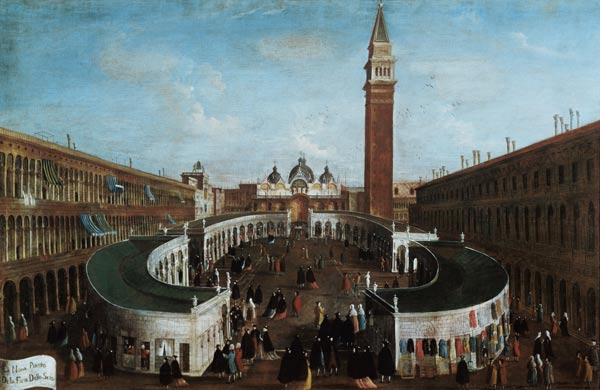 Fair in St. Mark's Square from Gabriele Bella