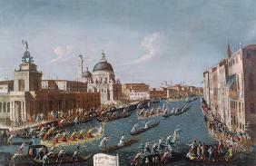 The Women's Regatta on the Grand Canal, Venice