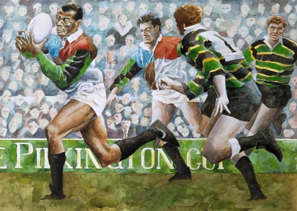 Rugby Match: Harlequins v Northampton, 1992 (w/c)  from Gareth Lloyd  Ball