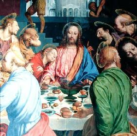 The Last Supper, detail of Christ