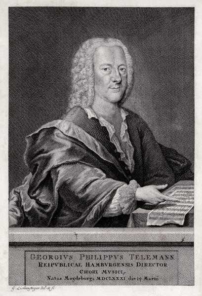 Portrait of Georg Philipp Telemann