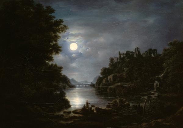 Moonlight landscape