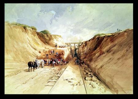 Construction of a Railway line from George Childes