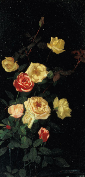 Roses in a full flower (I.) from George Cochran Lambdin