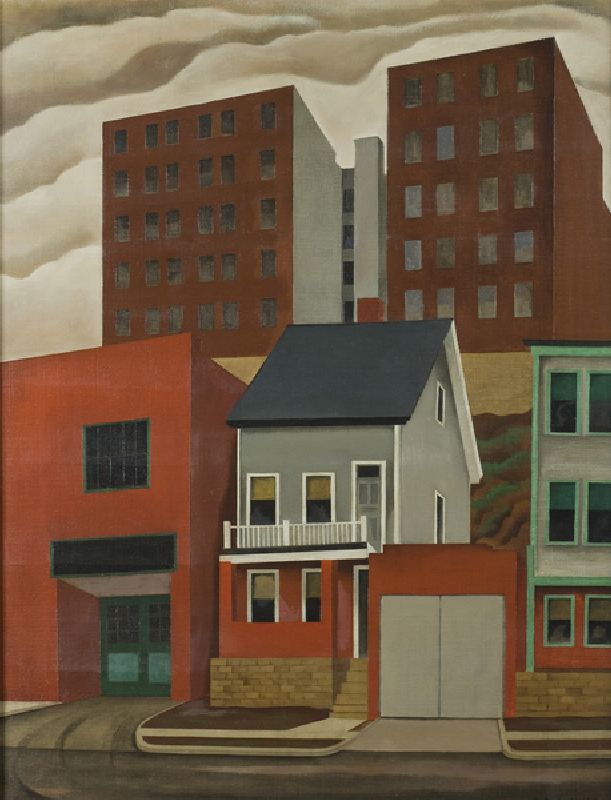 Untitled, 1931 (oil on canvas) from George Copeland Ault