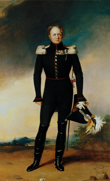 Tsar Alexander I from George Dawe